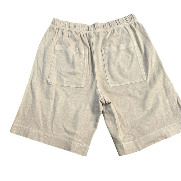 Poetry Jersey Shorts Sz 6 Birch Beige Pigment Dyed Hemp Organic Cotton Shorts - Picture 2 of 4